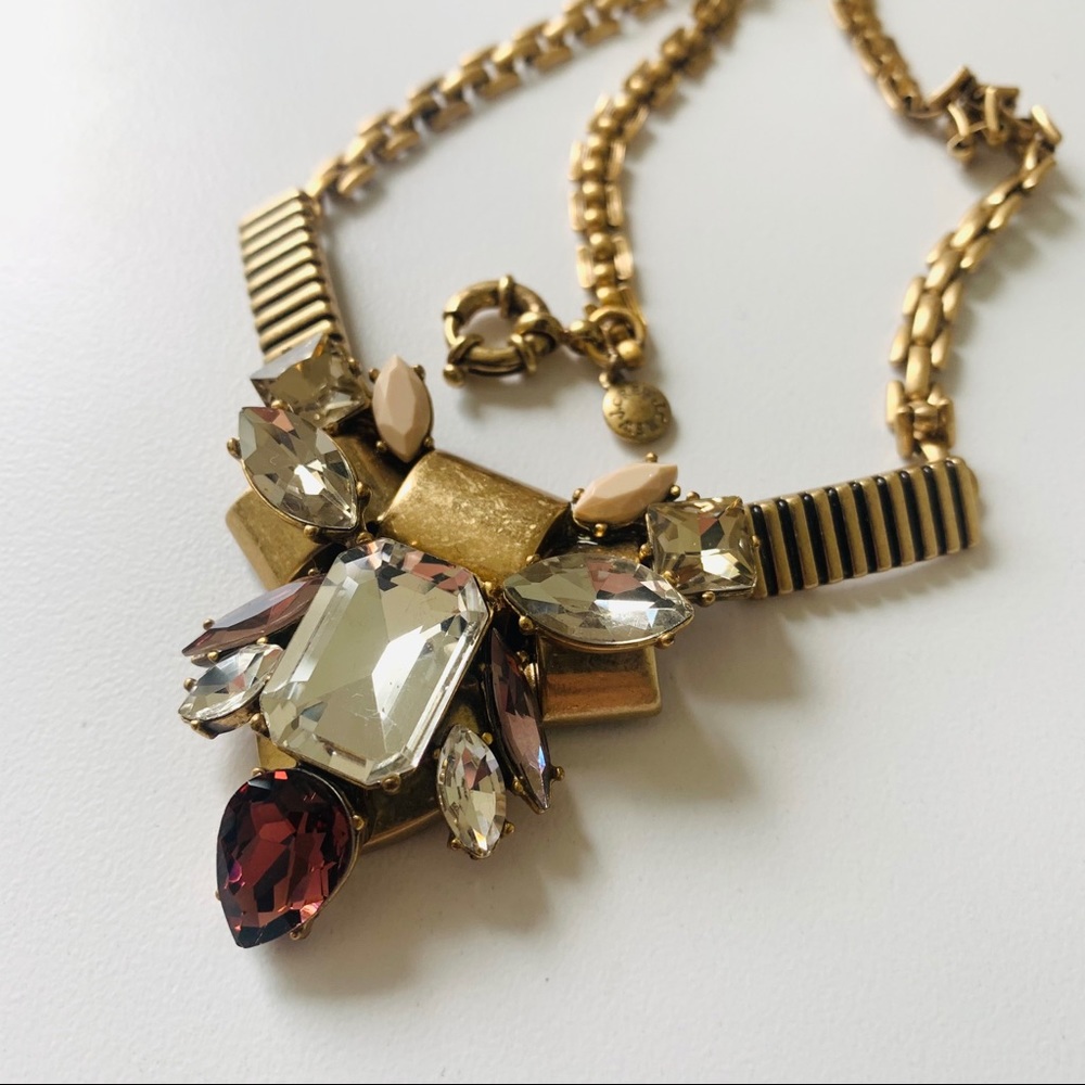 J.Crew cluster pendant necklace